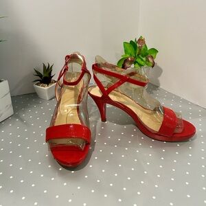Women sandals Nine West red size 9.5M